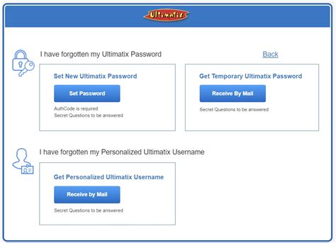ultimatics home page.